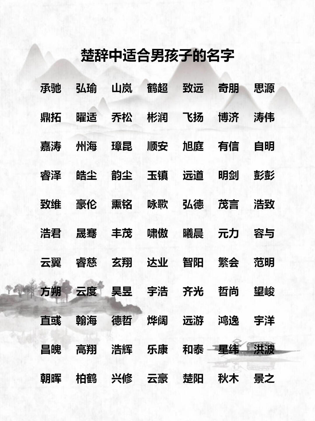 男孩顺口响亮的名字，响亮顺口的男孩名字大全